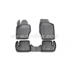 3D Patosnice PEUGEOT 307 2001-2008->, set 4 kom